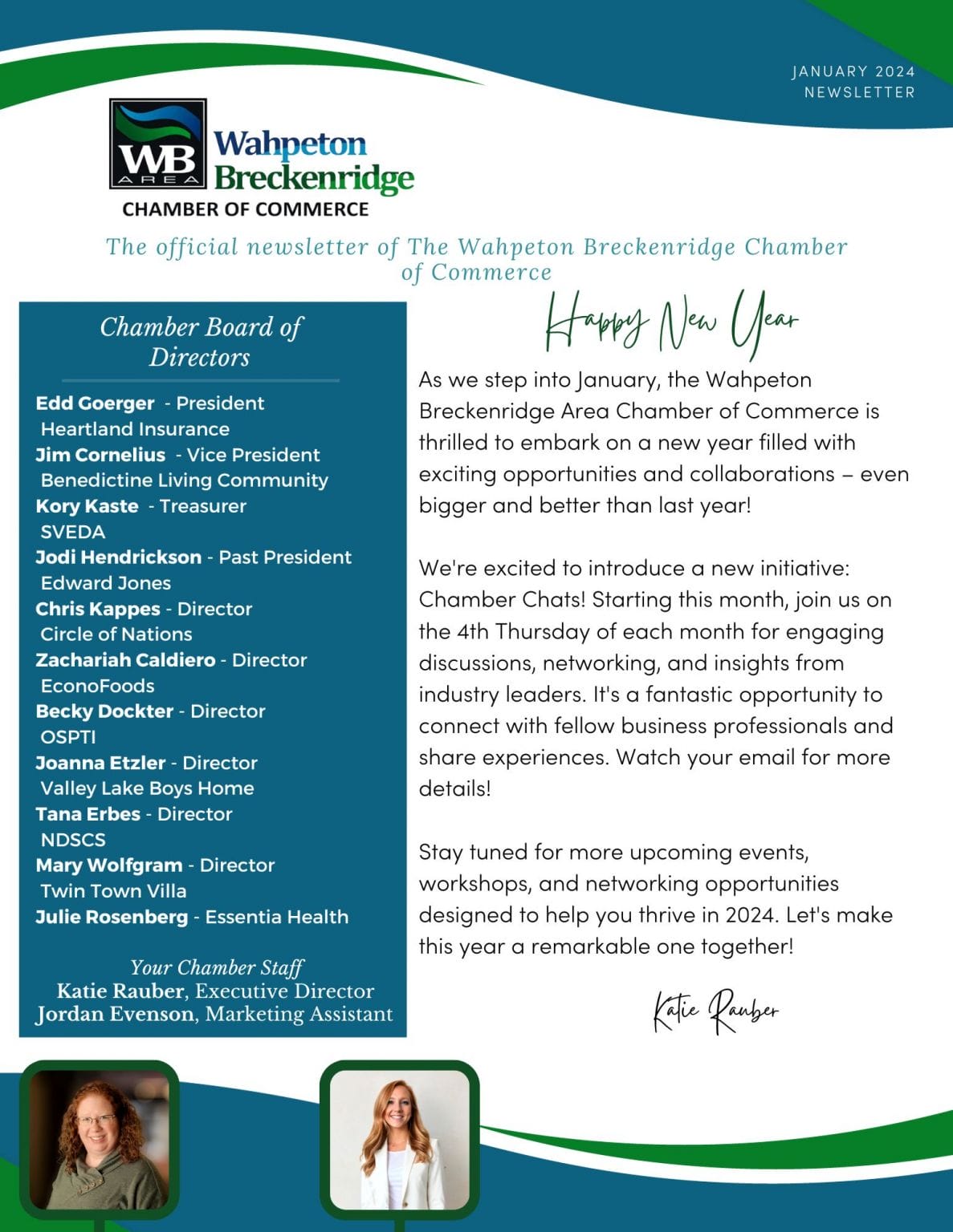 Newsletter Wahpeton Breckenridge Area Chamber of Commerce